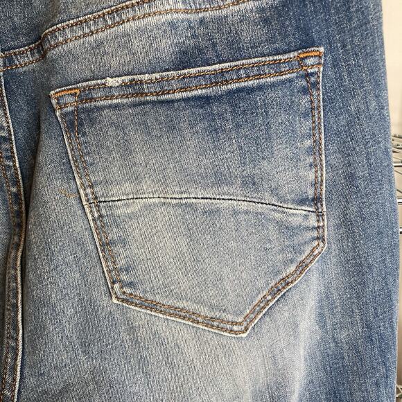 Driftwood Women's Blue Audrey High Rise Straight Leg Jeans‎ Size 31 Western Boho - Picture 10 of 11